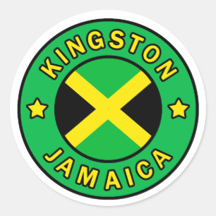 Kingston Jamaica sticker