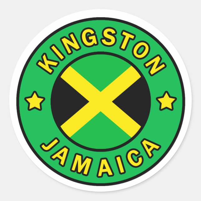 Kingston Jamaica sticker (Front)