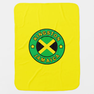 Kingston Jamaica Swaddle Blanket