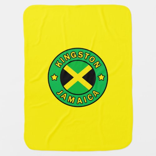 Kingston Jamaica Swaddle Blanket
