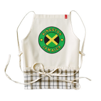 Kingston Jamaica Zazzle HEART Apron