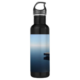 Kingston lake,Ontario.  Beautiful photo of lake... Water Bottle