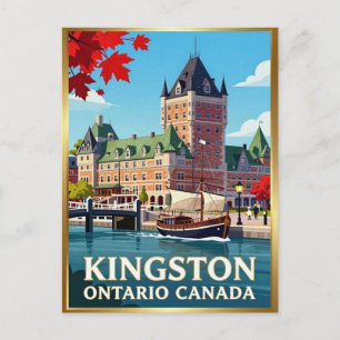 Kingston Ontario Lakefront Heritage Postcard