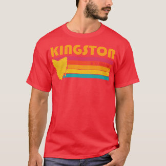 Kingston Tasmania Vintage Distressed Souvenir T-Shirt