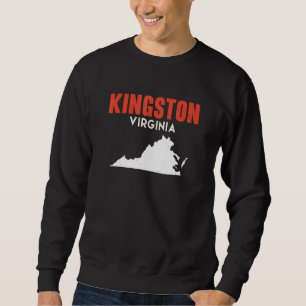Kingston Washington USA State America Travel Washi Sweatshirt