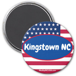 Kingstown NC Patriotic magnet