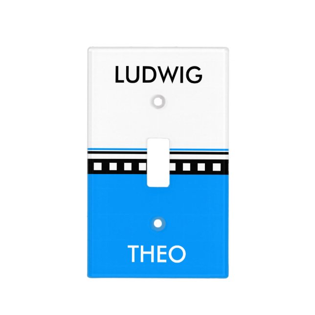 Kini Ludwig oder der Theo Light Switch Cover (Front)