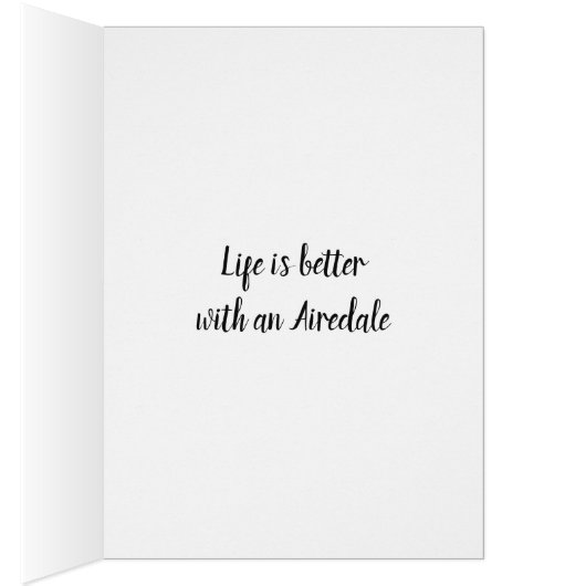 KiniArt Airedale Terrier (Inside (Right))