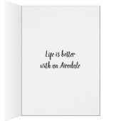 KiniArt Airedale Terrier Cards (Inside (Right))
