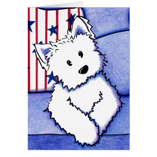 KiniArt American Westie (Front)