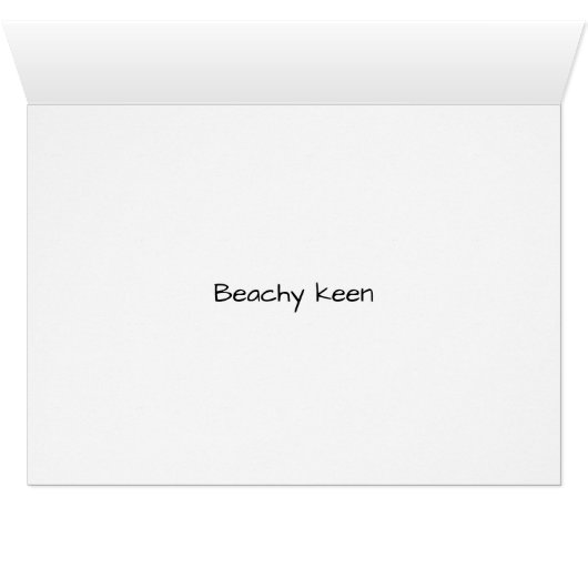 KiniArt Beach Blanket Westie (Inside Horizontal (Bottom))