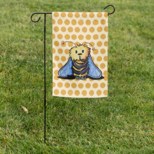 KiniArt Bee Secrets Garden Flag