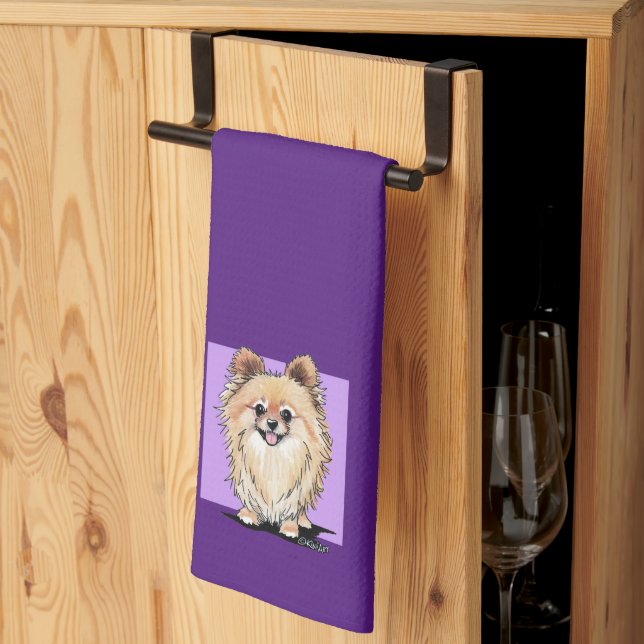 KiniArt Bella Pom Towel (Thirds Fold)