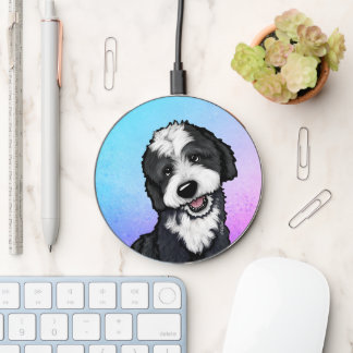 KiniArt Bernadoodle Wireless Charger