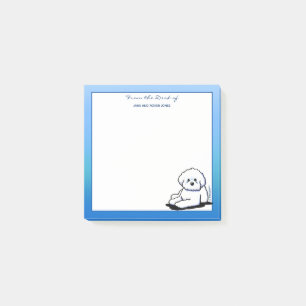 KiniArt Bichon Frise Post-it Notes
