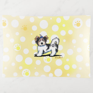 KiniArt Biewer Yorkie Terrier Trinket Tray