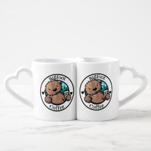 KiniArt Bigfoot Coffee Mug Set
