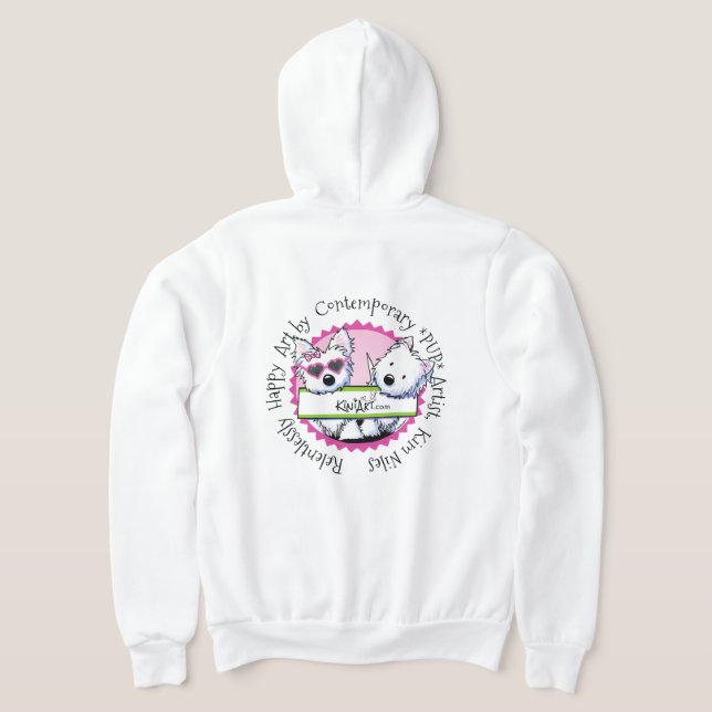 KiniArt Brand Hoodie (Laydown Back)