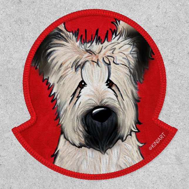 KiniArt Briard Patch (Front)