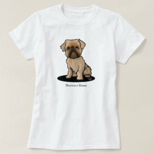 KiniArt Brussels Griffon Mom T-Shirt