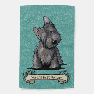KiniArt Cairn Terrier Garden Flag