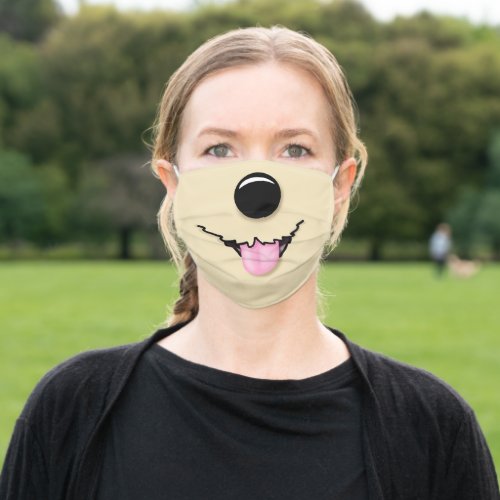 KiniArt Cairn Terrier Snout Adult Cloth Face Mask
