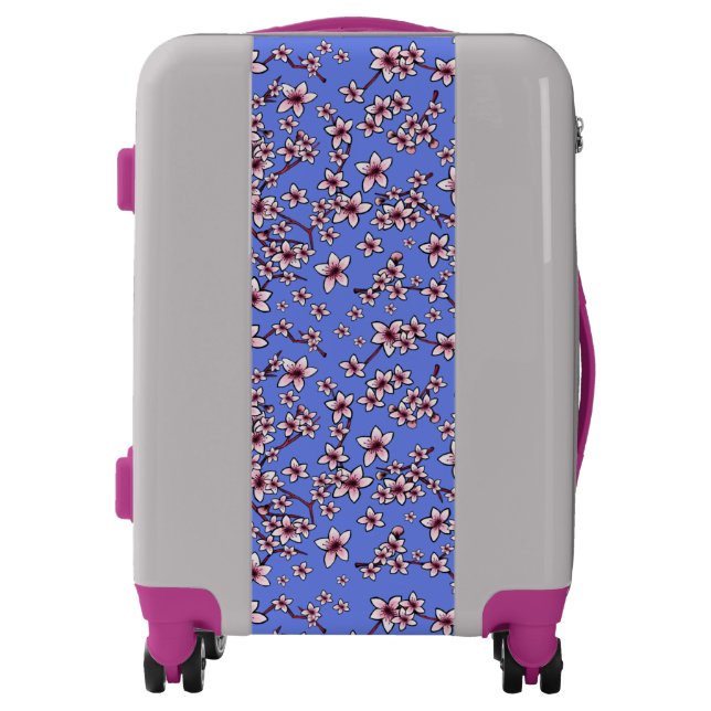 KiniArt Cherry Blossom Luggage (Front)