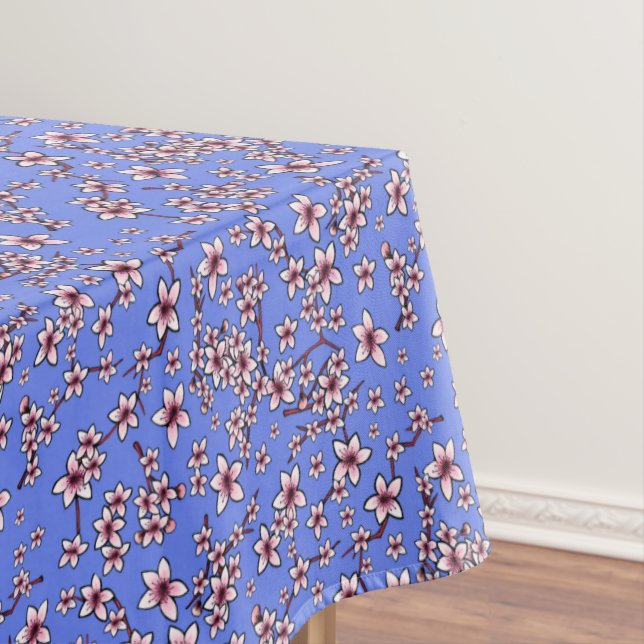 KiniArt Cherry Blossoms Tablecloth (In Situ)