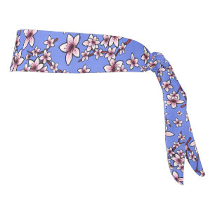 KiniArt Cherry Blossoms Tie Headband