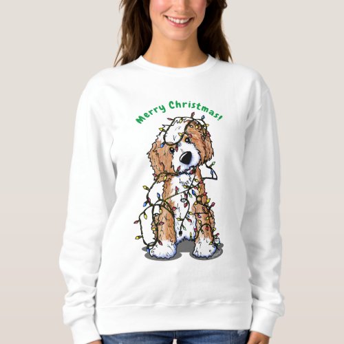 KiniArt Christmas DoodleMoji Sweatshirt