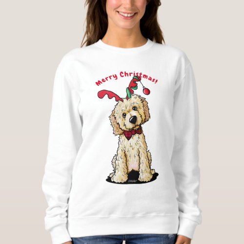 KiniArt Christmas DoodleMoji Sweatshirt