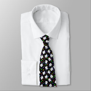 KiniArt Confetti Westie Neck Tie
