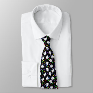 KiniArt Confetti Westie Neck Tie