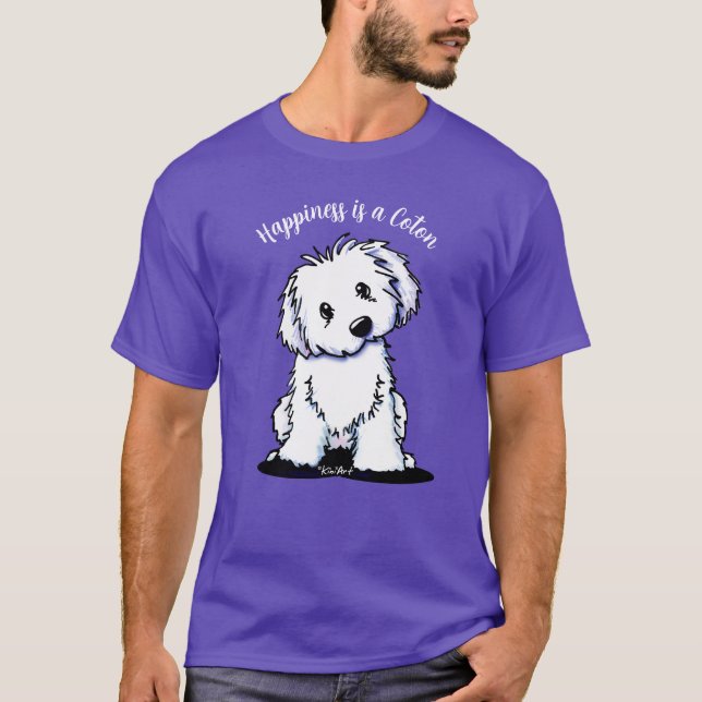 KiniArt Coton de Tulear T-Shirt (Front)