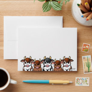 KiniArt Cows Envelope