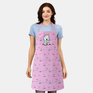 KiniArt Cupcake Westie All-Over Print Apron