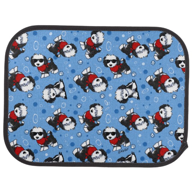 KiniArt Cutieface Havanese Car Floor Mat (Rear)