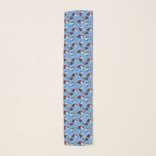 KiniArt Cutieface Havanese  Scarf (Front)