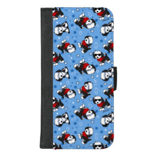 KiniArt Cutieface OES iPhone 8/7 Plus Wallet Case