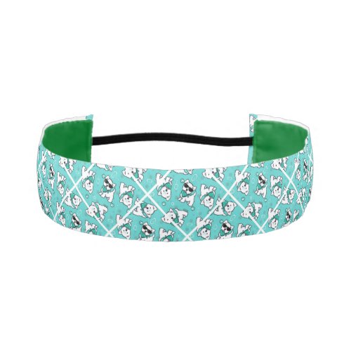 KiniArt Cutieface Westies Athletic Headband