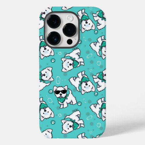 KiniArt Cutieface Westies Case_Mate iPhone 14 Pro Case