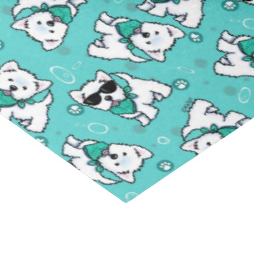 KiniArt Cutieface Westies Tissue Paper