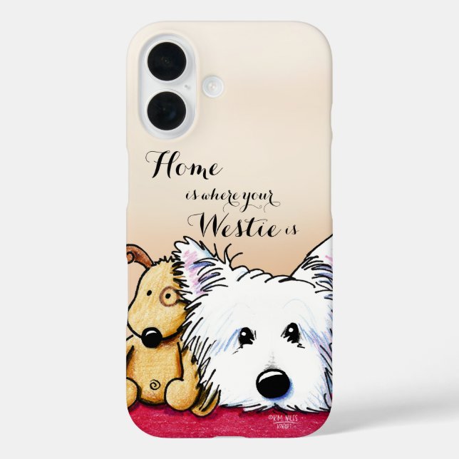 KiniArt Ditto and Pudge Case-Mate iPhone Case (Back)