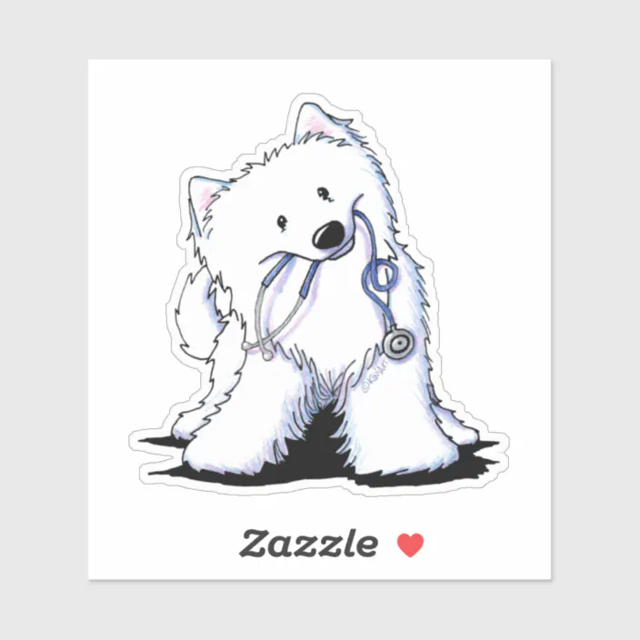 Planner and Card Sticker BICHON DOG Die-cut Sticker Laptop and Water Bottle Sticker Pet Sticker