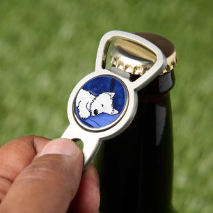 KiniArt Dog Tired Westie Divot Tool