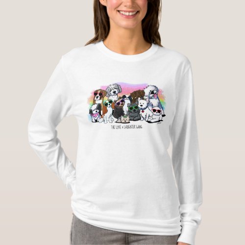 KiniArt Dogs Dog Lover T_Shirt