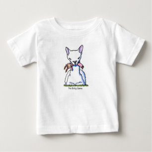 KiniArt Dolly Llama Baby T-Shirt