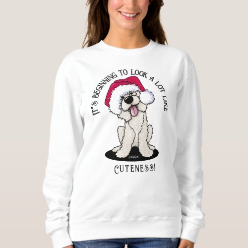 KiniArt Doodle Christmas Sweatshirt