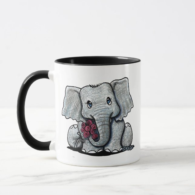 KiniArt Elephant Mug (Left)