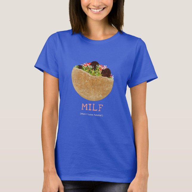 KiniArt Falafel Sandwich T-Shirt (Front)
